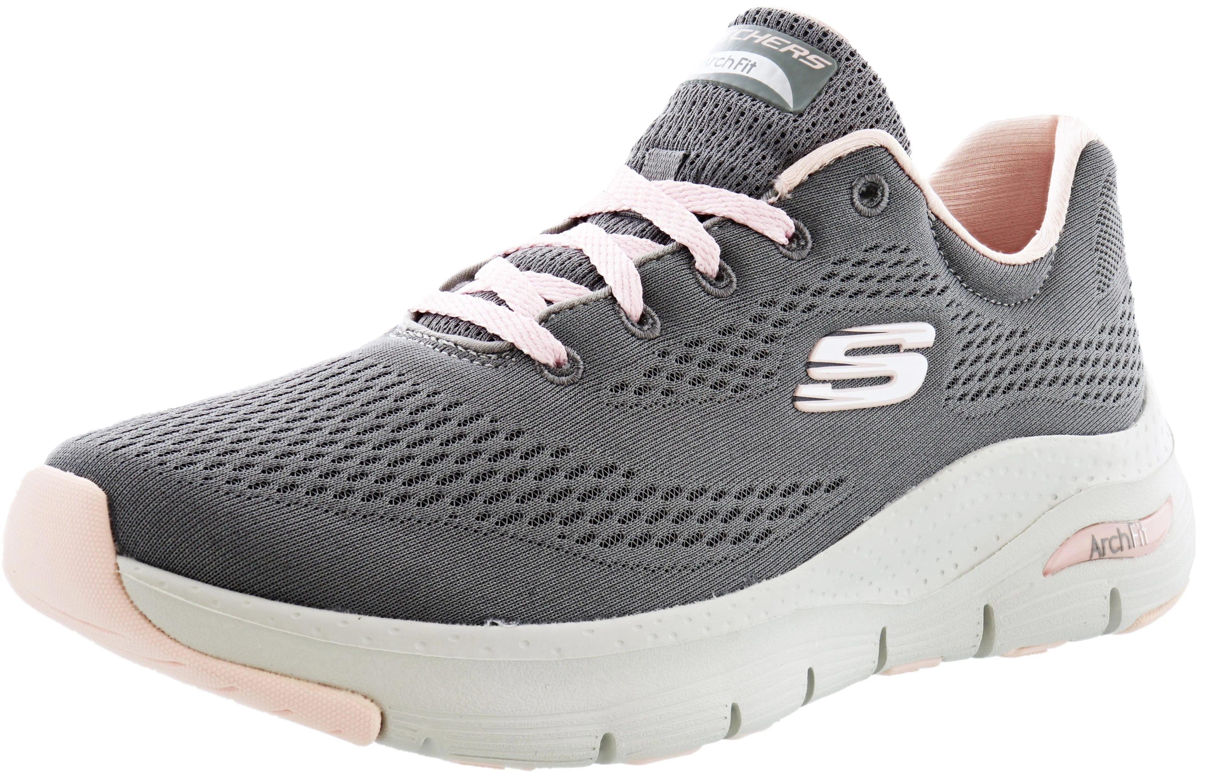 Skechers Women Lightweight Running Shoes Arch Fit Big Appeal Comfort arch
