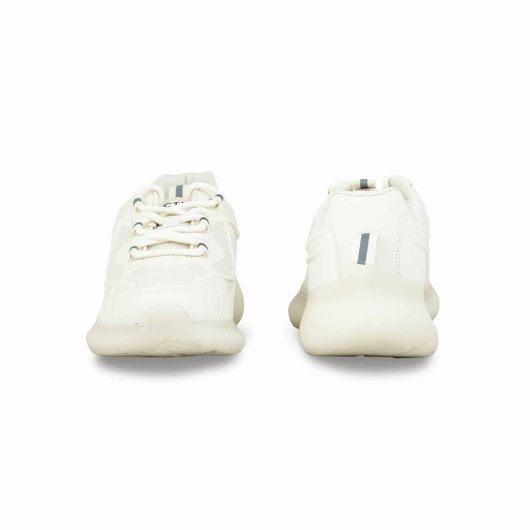 Easy Comfort White Casual Sneaker For Ladies AT7350