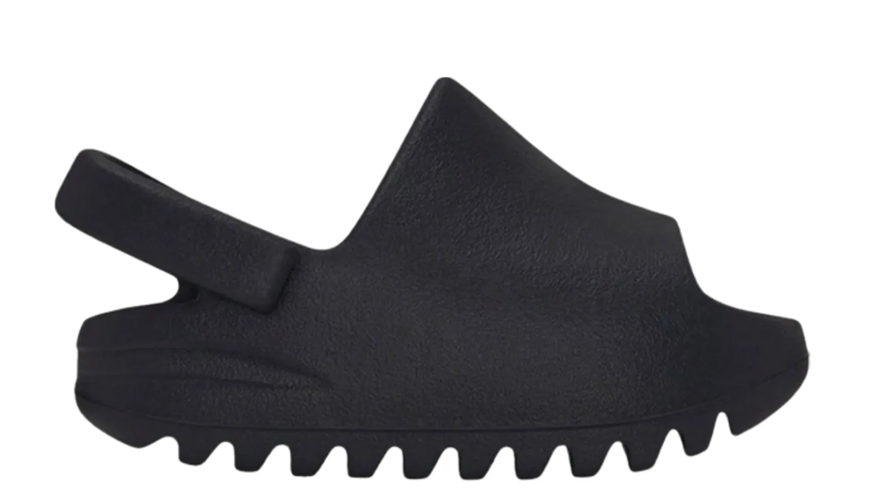Yeezy Slides Infants 'Onyx' - HQ4118 Upgraded look Foam Wrap