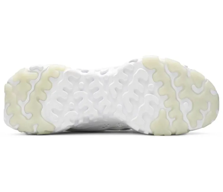 Men's Nike React Vision (White/Smoke Grey) Energy Returning Sole Neutral Step