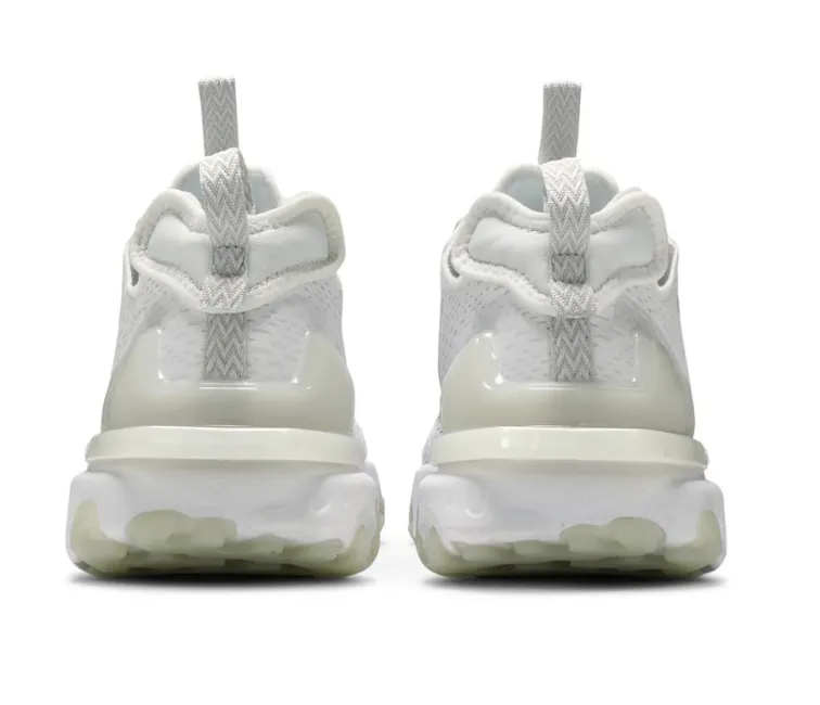 Warm Season Eco Friendly Upper Men's Nike React Vision (White/Smoke Grey)