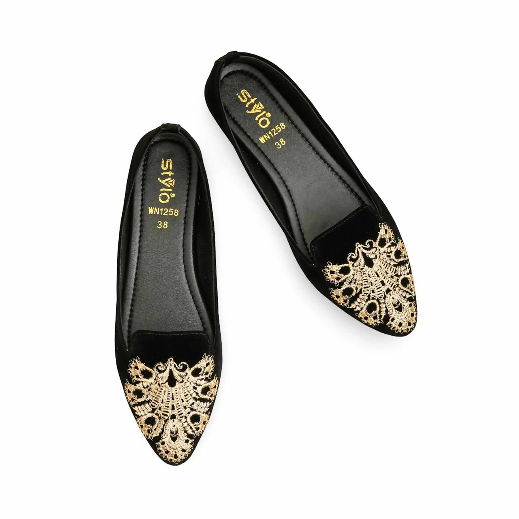 Black Pumps WN1258 Ship Glow