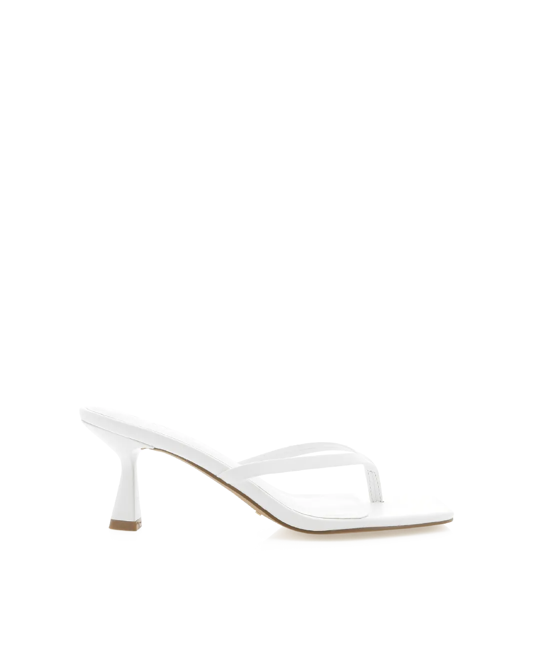 XAMI - WHITE Polished Step Wedding Footwear
