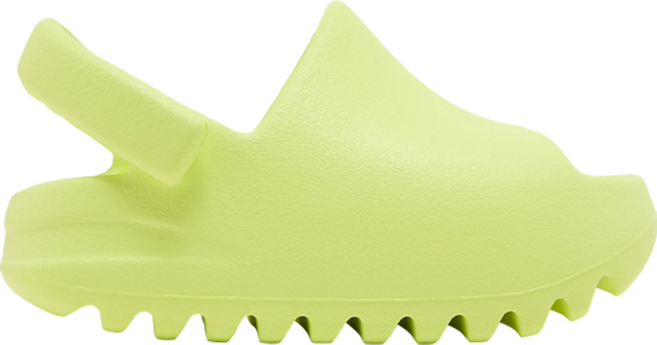 Trendy Shock Absorbing Rubber Yeezy Slide Infants 'Glow Green' 2022 - HQ4119