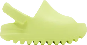 Trendy Shock Absorbing Rubber Yeezy Slide Infants 'Glow Green' 2022 - HQ4119