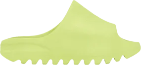 Durable Lacing System Compression Molded Midsoles Yeezy Slide Kids 'Glow Green' 2022 - HQ4116
