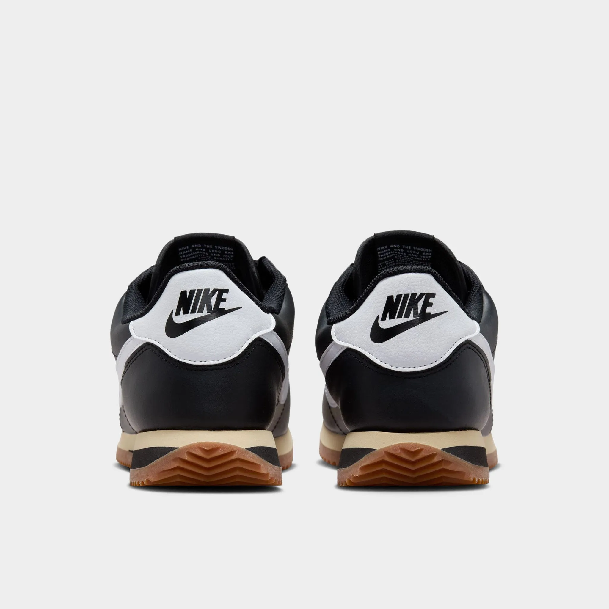 Upgraded flexibility Nike Cortez Black / White - Gum