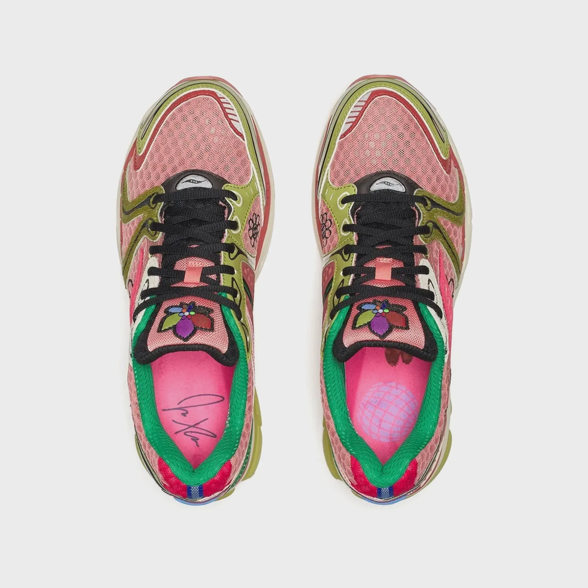 Saucony x Jae Tips ProGrid Triumph 4 - Peach / Leaf Minimal Edge