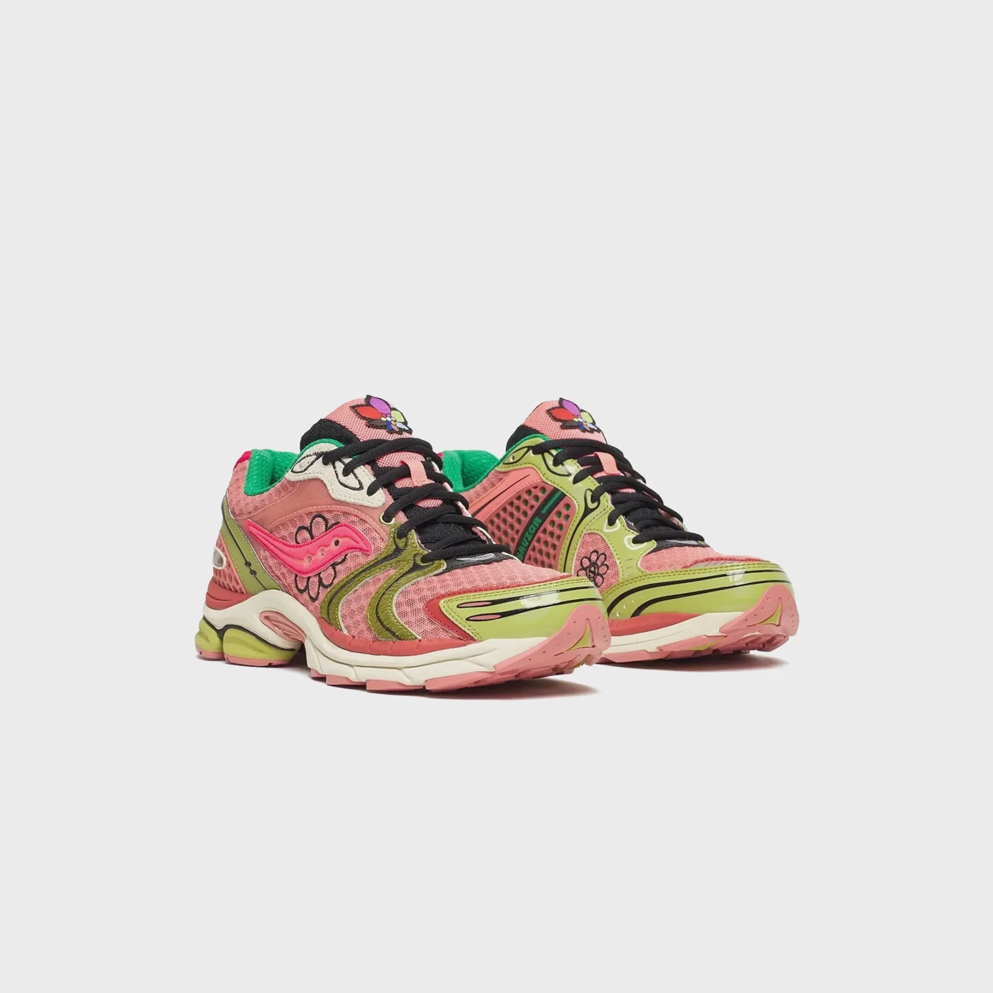 Saucony x Jae Tips ProGrid Triumph 4 - Peach / Leaf Gym Equipment Fresh feeling