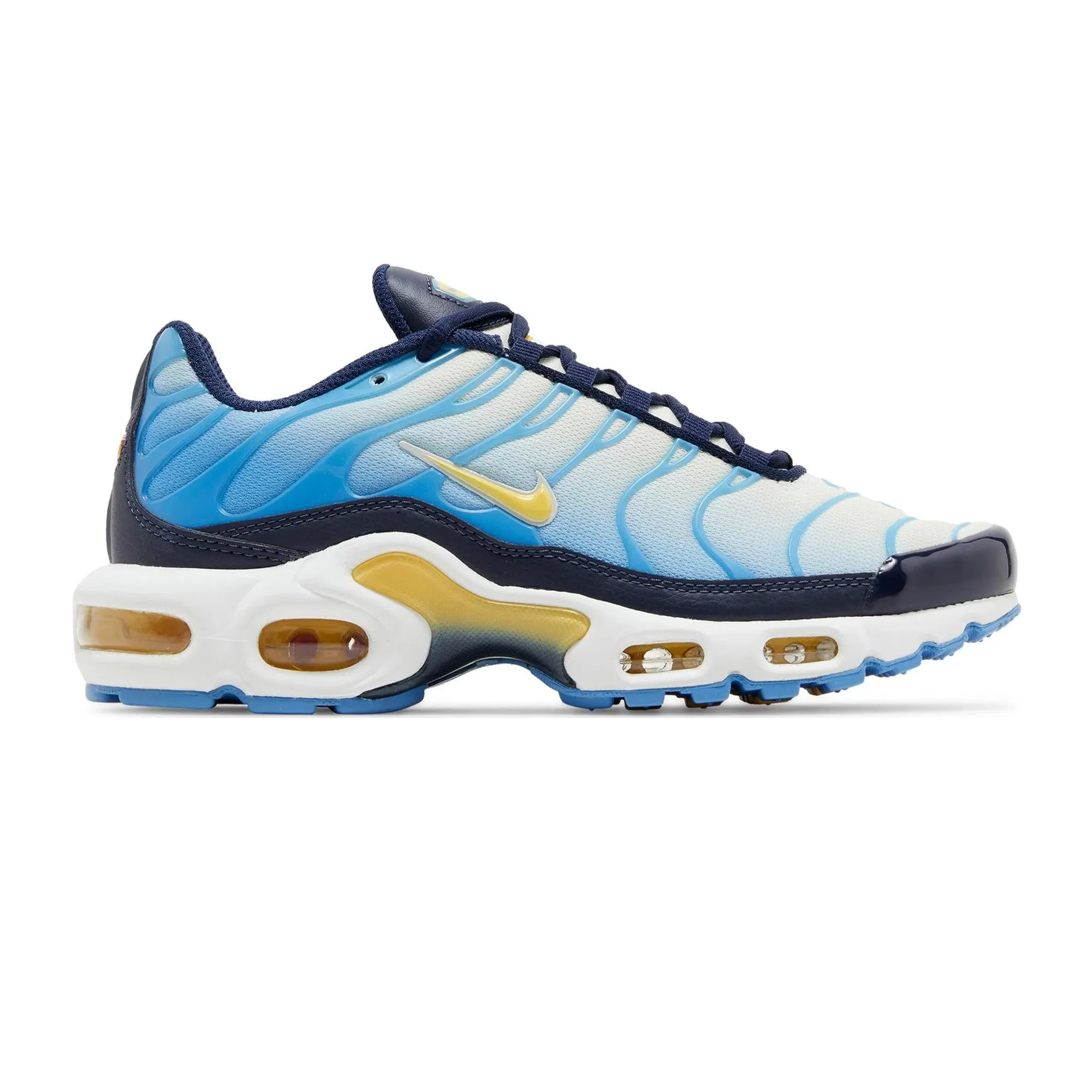 Nike Air Max Plus TN 'University Blue Topaz Gold' Women's (2023) Slip Assist